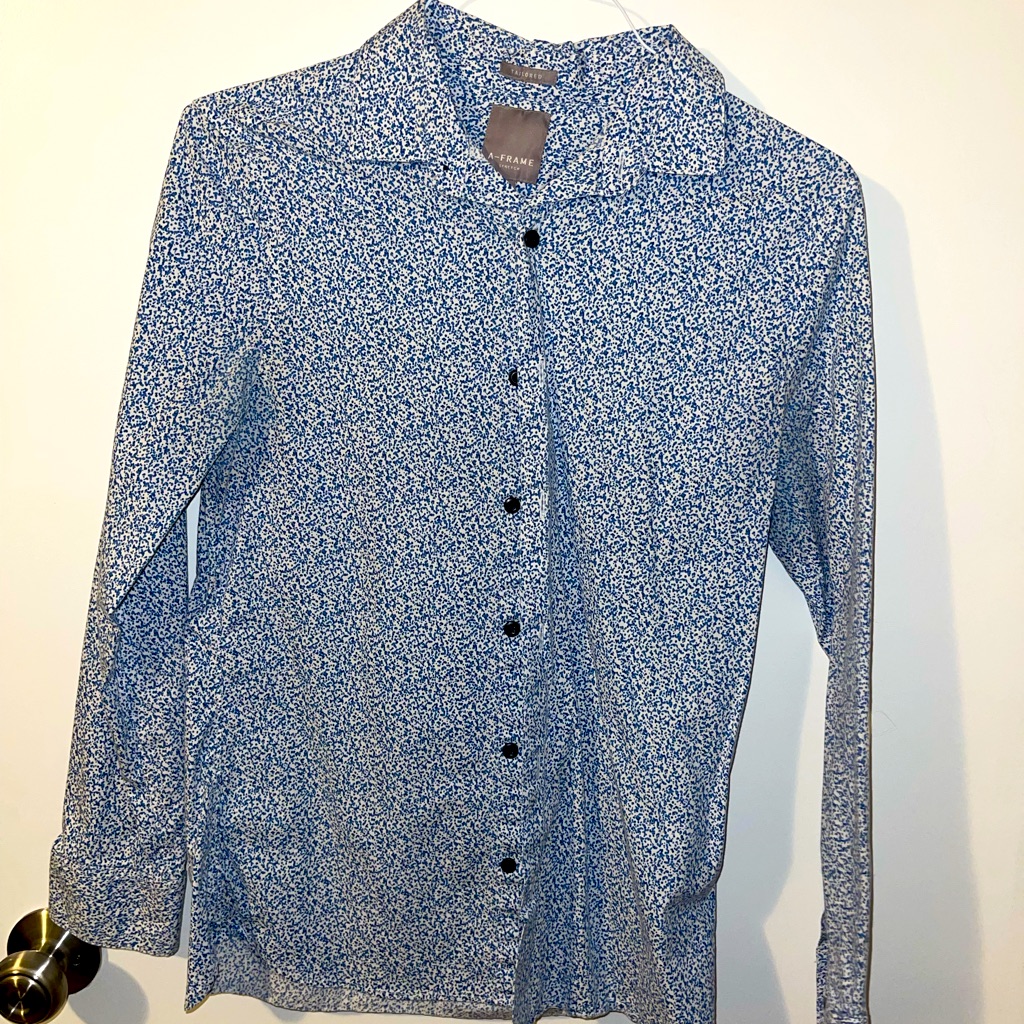 Mens Aframe Streton Button Down
